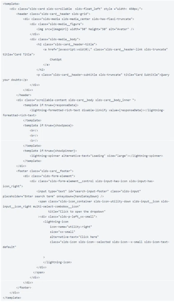 Create a Lightning Web Component screenshot
